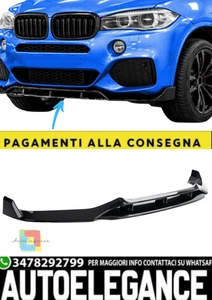 Spoiler Delantero Look Negro Brillante Adecuado Para BMW X5 F15 (2013–2018) - Imagen 1 de 6