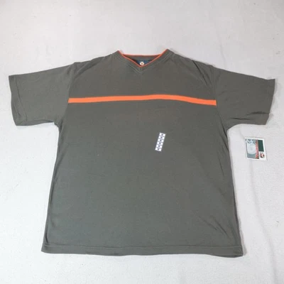 Camisa Y2K Burnside Para Hombres Mediana Verde Patín Calle Hip Hop Surf Años 2000 Exterior Nueva Foto 1 de 4