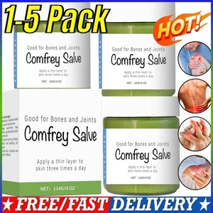 NEW Organic Herbal Salve 4oz - Comfrey Organic Herbal Salve Cream Ointment - Picture 1 of 6
