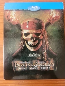 Pirates of The Caribbean: Dead Men's Chest Blu-ray Steelbook Jcard - Picture 1 of 4