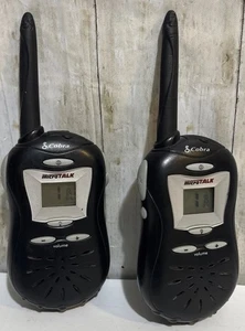 2 Cobra MicroTalk Walkie Talkie FRS110 14 channel 2-Way Radio Tested/Works - Picture 1 of 12