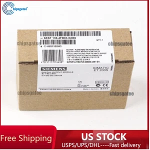New Siemens 6ES7 138-4FB03-0AB0 6ES7138-4FB03-0AB0 Electronics module f. ET200S - Picture 1 of 1