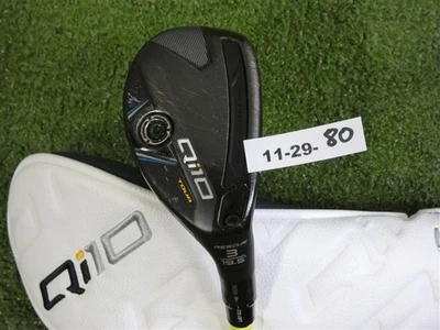 TaylorMade Qi10 Tour 19.5* 3 Hybrid Rescue V2 Proforce 85 F5 X extra rígido com HC - Imagem 1 de 4