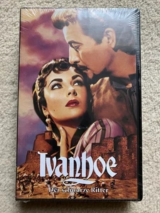 Sir Walther Scotts Ivanhoe - Der schwarze Ritter 1952 VHS OVP - Bild 1 von 3