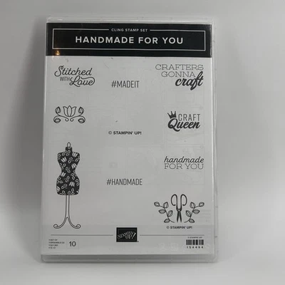 Stampin' Up! JUEGO DE ESTAMPILLAS HECHAS A MANO PARA TI ÁNGEL POLÍTICA ARTESANÍA REINA #HECHO A MANO Foto 1 de 2