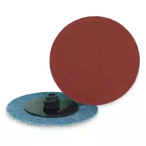 ARC ABRASIVES 11-31654 Quick-Change Sand Disc,2 in Dia,TR,PK25 1YFP6 - Picture 1 of 2