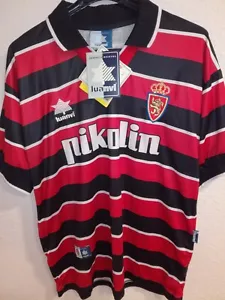 REAL ZARAGOZA 1999-2000 BNWT third camiseta shirt trikot maillot maglia L - Imagen 1 de 7
