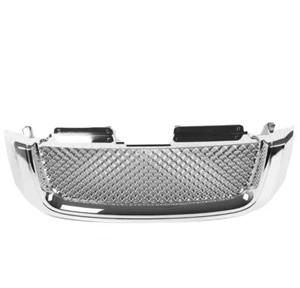 02-08 GMC ENVOY XL XUV SPORT HONEYCOMB MESH FRONT UPPER HOOD GRILLE GRILL CHROME - Bild 1 von 4