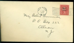 1928 FDC - Scott# 644 - Red Bank Cancel - No Cachet #A - Picture 1 of 1