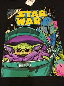 star wars the mandalorian the child baby yoda T-shirt Medium NWT - Picture 1 of 7