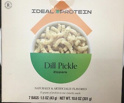 Ideal Protein Dill Pickle Zippers - 7 Packets • 40.01€