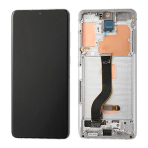Pantalla táctil OLED EE. UU. + marco para Samsung Galaxy S20 Plus 4G 5G blanco nube - Imagen 1 de 7