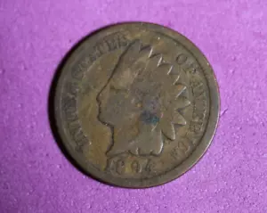1894 Indian Head Cent #P19766 - Bild 1 von 2