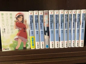 Rascal Does Not Dream of Bunny Girl Senpai Vol.1-13 Full Set Novel (not manga) - Picture 1 of 4