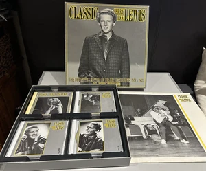 Jerry Lee Lewis Classic 8 CD + Book Box Set 1956 - 1963 Bear Family Records 1989 - Picture 1 of 22