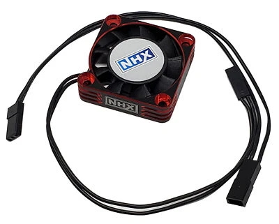 NEW NHX RC HV 40mm Aluminum Case High Speed 16000 RPM Motor / ESC Cooling Fan - Image 1 of 4