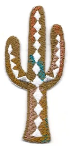CACTUS Iron On Embroidered Patch Southwest - Picture 1 of 1