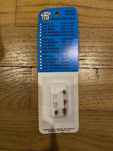 Kadee #2033 Oxide Red Miner Brake Wheel 8 Pieces HO Scale 101298 New - Picture 1 of 4