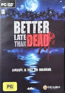 PC CD-ROM Game – Better Late Than Dead (Excalibur, 2016) Free Post - Picture 1 of 3