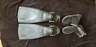 Sea Quest Dive Fins Accelerator Large w/ Deep See Booties size 11 