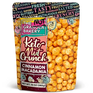 The Nut Bakery Vanilla Macadamia Keto Snacks | 3G Net Carb | Low Carb Nuts, 1... - Picture 1 of 1