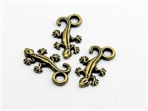 8 Geckos Vintage Bronze - Bild 1 von 1