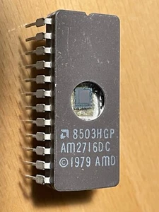 AM2716DC - AMD EPROM, 2K x 8, 24 pin, ceramica, DIP-24 - Foto 1 di 3