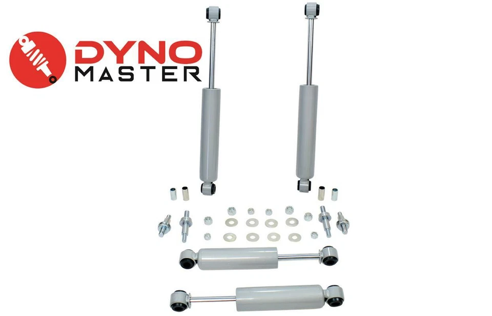 Kit de amortiguador de elevación para 73-87 Chevy C10 / GMC C15 con husillo y bloques 4"/2" 2x2 Foto 1 de 1