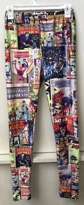 Pantalones Leggings DC Comics Batman & Friends Tira Cómica Yoga Talla Mediana M Foto 1 de 3