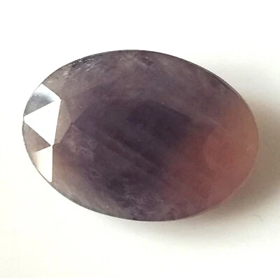 13.25 Carat Bi Color Sapphire Oval Cut Faceted Natural Unheated Burmese Gemstone - Image 1 of 4