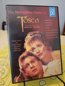 Tosca: Metropolitan Opera (DVD, 1998) disc great. Tested/works! 1985 production - Picture 1 of 9