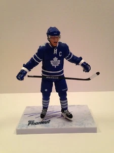 Dion Phaneuf Firmado NHL Serie 27 McFarlane Certificado de Autenticidad Toronto Hojas de Arce Flamas - Imagen 1 de 3