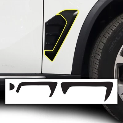 Se adapta a BMW X5 2024+ bisel delantero cromo borrar calcomanía oscurecimiento vinilo envoltura superposición Foto 1 de 4