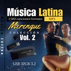 Musica Latina de colección, USB 32 GB MERENGUE Vol 2. 1,500 canciones MP3.