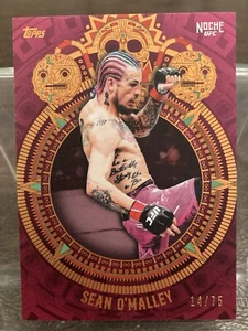 2024 Topps UFC Noche Sean O’Malley Rosa Paralelo #/75 Base #1 - Imagen 1 de 2