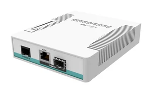 MikroTik CRS106-1C-5S switch router cloud 5x 1,25 Gbps gabbie SFP routerOS - Foto 1 di 2