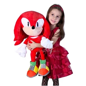Knuckles Peluche 70 cm Gigante Personaggio Rosso Sonic Plush Big Size XL - Photo 1/7
