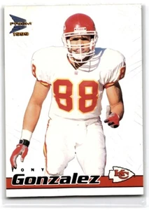 1999 Pacific Prisms Tony Gonzalez Kansas City Chiefs #70 - Picture 1 of 2