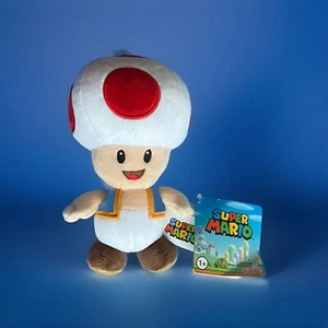 Toad Plush - 20cm - Super Mario - Bros - Nintendo Collector Plush / Simba Toys - Picture 1 of 8