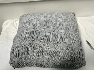 Catherine Lansfield Chunky Marl Knit Cosy 45x45 cm Cushion - Picture 1 of 6