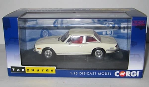 CORGI VANGUARDS - TRIUMPH STAG MK 1 - TRIUMPH WHITE PILOT - Mint/Perfect MIB - Picture 1 of 7