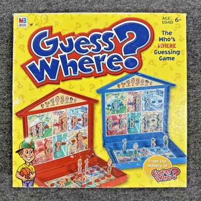 2004 Guess Where? Board Game Milton Bradley Complete by Makers of Guess Who - Image 1 of 4