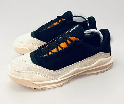 SOREL Trail 鞋 ONA 718 女式 9 黑色麂皮绒全地形运动鞋低帮 — 第 1/4 张图片