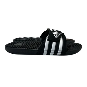 Adidas Adissage Core Negro Nube Blanco Toboganes F35580 Para hombres Tallas 10-13 - Imagen 1 de 9