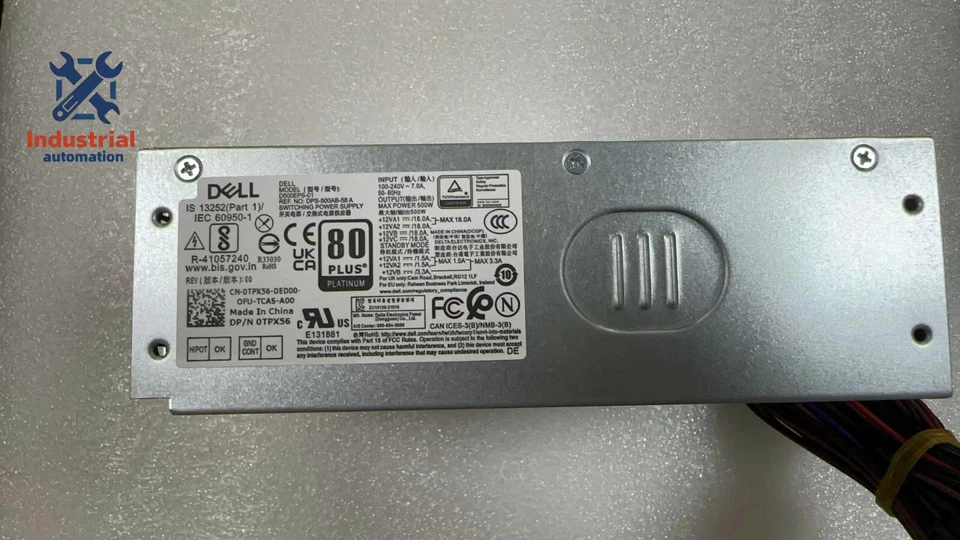 Neu für Dell Precision T3660 8950 500W Netzteil D500EPS-01 TPX56 RJVH9 0TPX56 - Bild 1 von 4