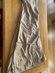 ROUNDTREE & YORKE TRAVEL SMART Anzughose gerade Passform für Herren 40 x 30 hellbraun - Bild 1 von 5