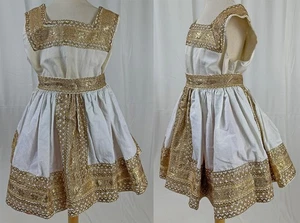 Vintage Jeanette's Originals Southwest Fiesta Squaw Terrassenkleid Kreis Rock Top - Bild 1 von 3