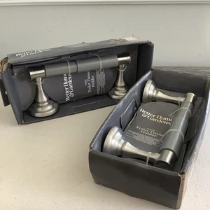 Paar Better Homes & Gardens Cameron Toilettenpapierhalter, Satin-Nickel-Finish - Bild 1 von 7