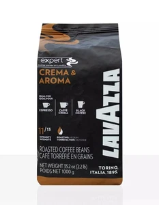 LavAzza 'Expert' Crema & Aroma Coffee Beans 1KG New  - Picture 1 of 2