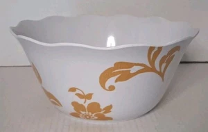 Better Homes & Gardens Citrus Blommoms Melamine Large Serving Bowl New - Picture 1 of 6
